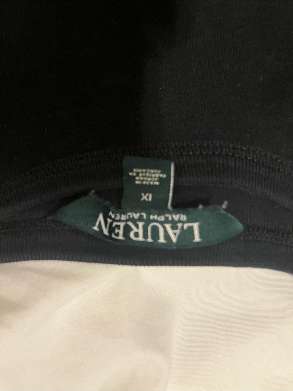 Ralph Lauren Black Crewneck Pullover Sweater - Picture 3 of 3